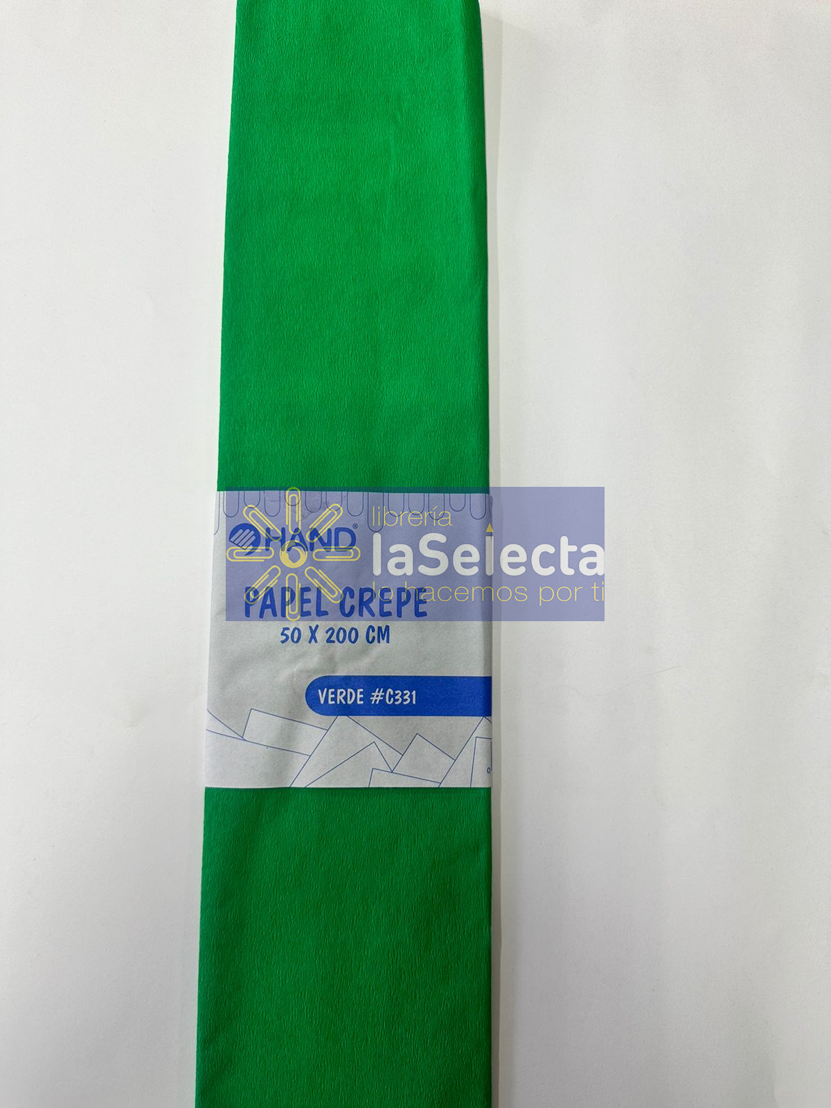 PAPEL CREPE VERDE HAND